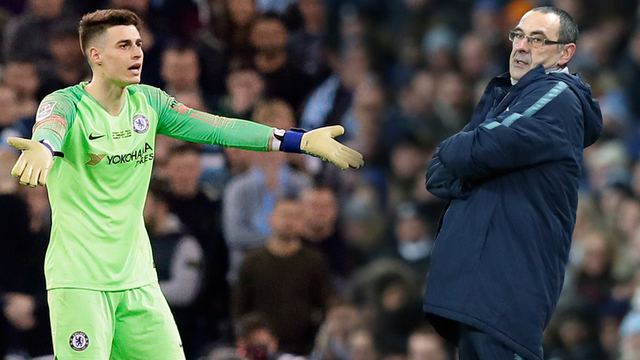 Kepa Sarri'yi çıldırttı!