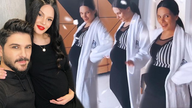 Almeda'dan hamile dansı