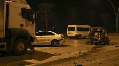 Patlayan lastik için çağırıldı! İşini yapıyordu, son feci!