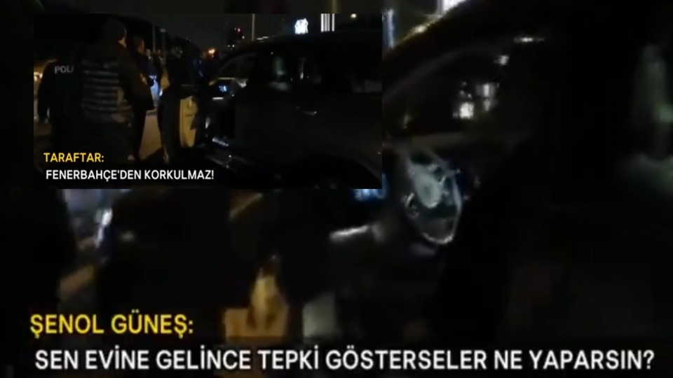 Güneş'le taraftar arasında tartışma çıktı!