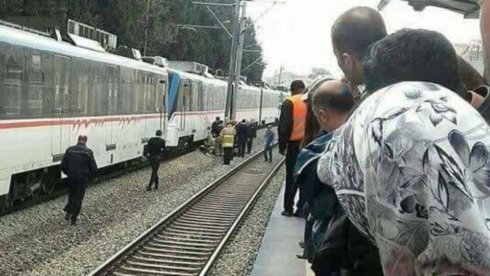 İZBAN istasyonunda korkunç ölüm!