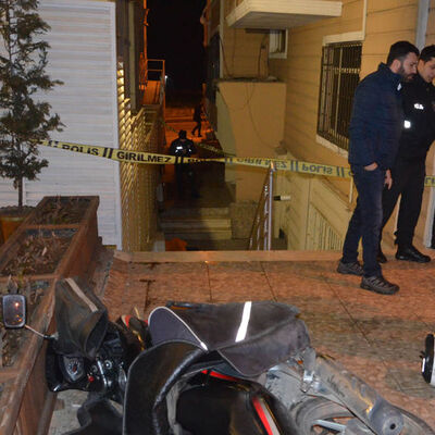 Kanlar içinde görenler polisi aradı...