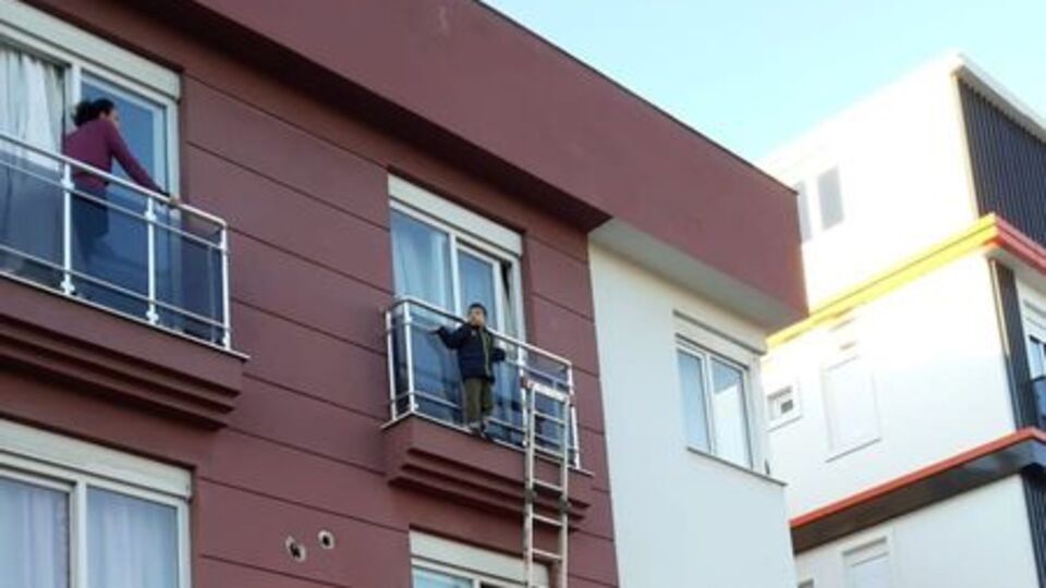 Eve dönen anne hayatının şokunu yaşadı!