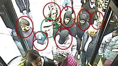 'Nine'nin çetesinden 'perde'li gasp