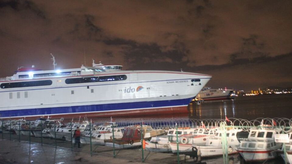 İDO ve BUDO'da bazı seferler iptal