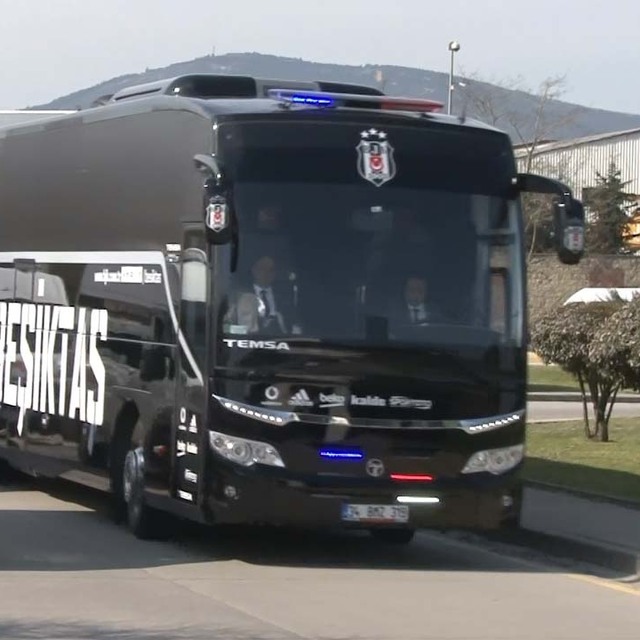 Beşiktaş kafilesi Kayseri´ye gitti