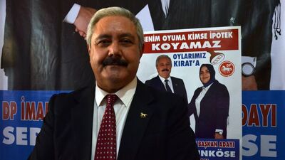 Adaylığı düşünce eşini aday yaptı