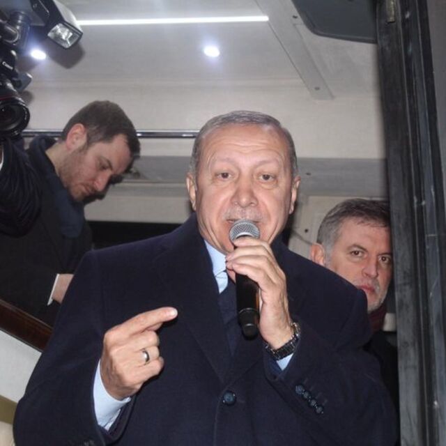 Cumhurbaşkanı Erdoğan baba ocağında