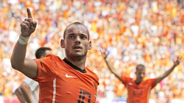 Sneijder'in transferine para engeli