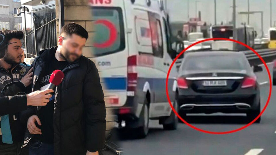 Ambulansa yol vermemişti! İşte o sürücünün cezası
