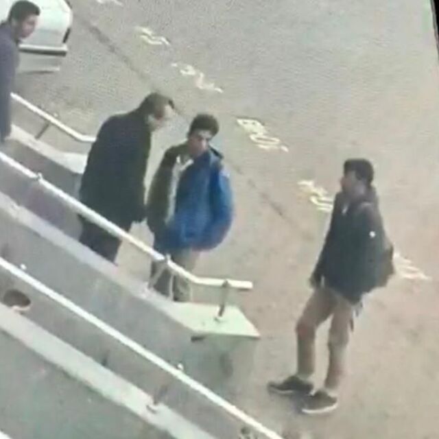 Okul müdüründen tepki çeken görüntüler