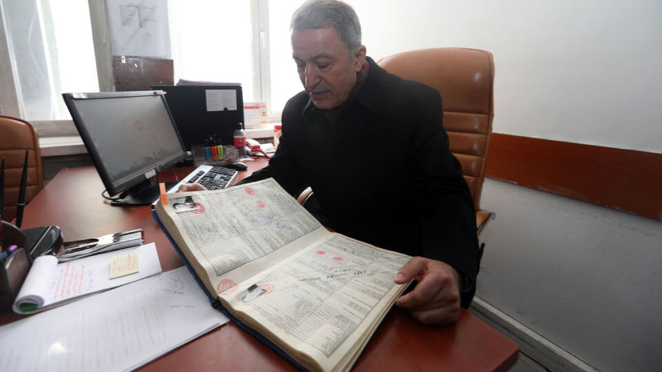 37 yıl sonra aynı makam odasında