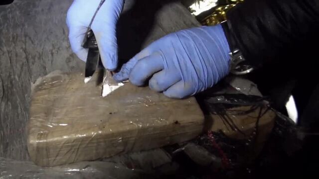 Muz kutularından 185 kilo eroin çıktı