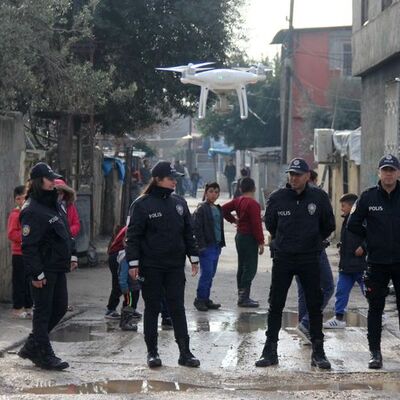 Adana'da 'Cono' ablukası