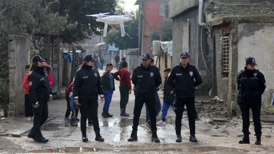 Adana'da 'Cono' ablukası