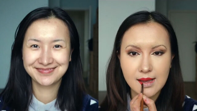 Çinli vlogger'ın değişimi dudak uçuklattı