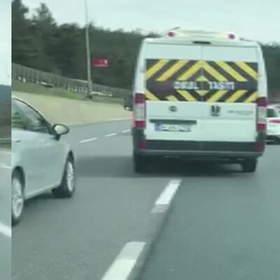 O trafik magandası yakalandı