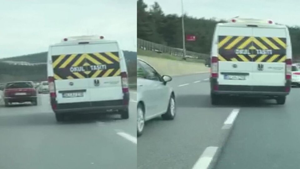 O trafik magandası yakalandı