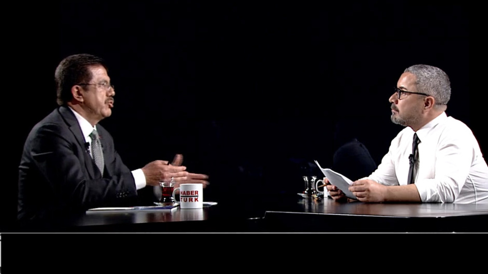 Nihat Zeybekci Habertürk'te soruları yanıtadı