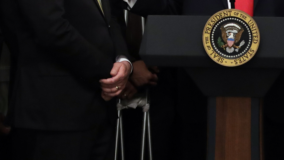 Trump Beyaz Saray'daki davete yine fast food sipariş etti