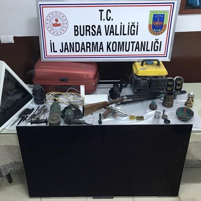 Bursa'da hırsızlık operasyonu