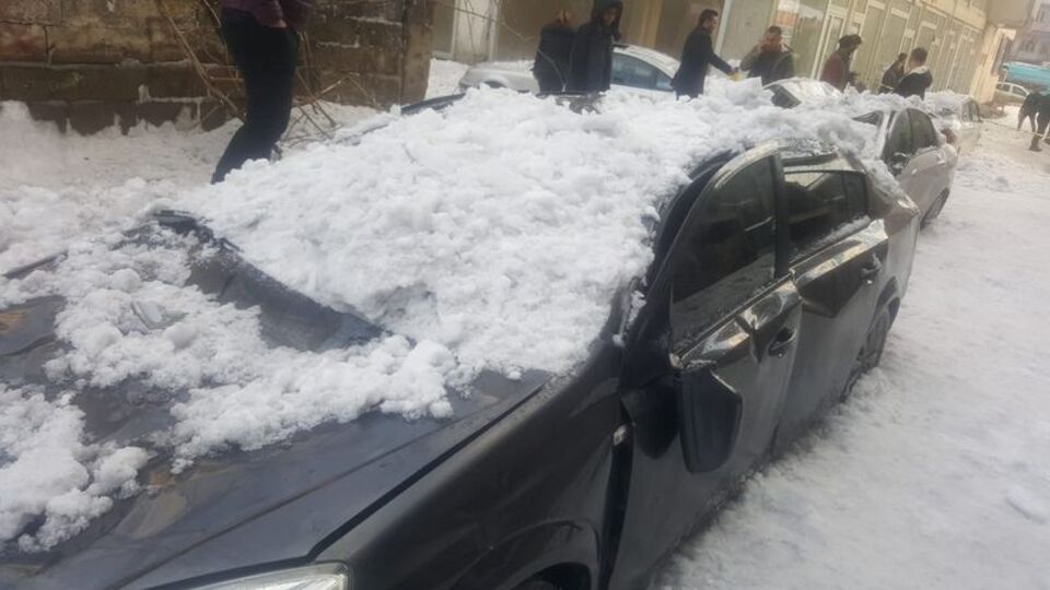 Her şey dakikalar içinde oldu! Peş peşe 10 araç bu hale geldi