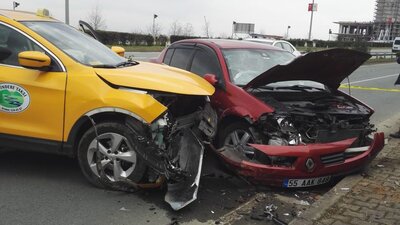 Morozyuk'un eşi kaza yaptı