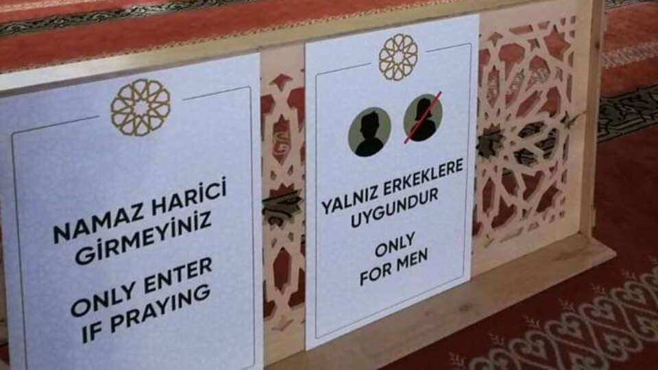 Camiler sadece erkeklerin mi?