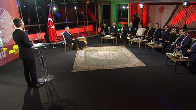 Binali Yıldırım, adaylarla Habertürk'te buluştu