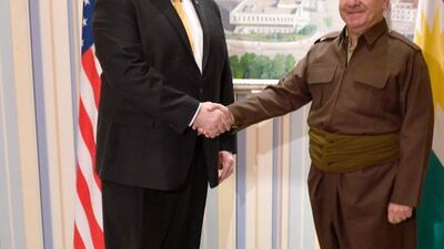 Pompeo, Abdulmehdi ve Barzani ile görüştü