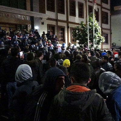 İlçeyi sokağa döken taciz!