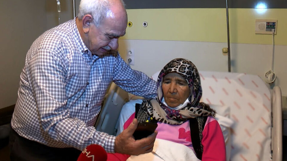 Donörün torunuyla görüşmede, gözyaşlarını tutamadılar