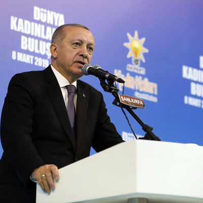 Erdoğan Kadınlar Günü Buluşması'nda konuştu
