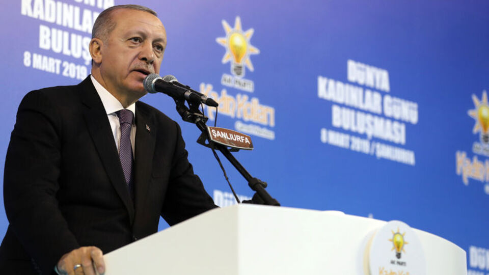 Erdoğan Kadınlar Günü Buluşması'nda konuştu