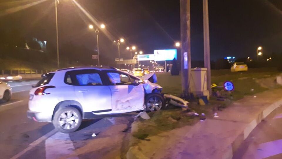 Metrelerce sürüklendi!