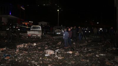 Trabzon'da kalorifer kazanında patlama!