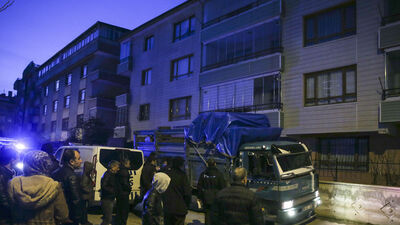 Başkent'te 4 katlı bir bina boşaltıldı! "Baba, bina çöküyor!"