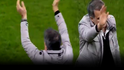 Vodafone Park'ta ilginç görüntü