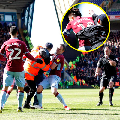 İngiltere'de olay var! Taraftardan rakibe yumruk!