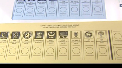 Oy pusulaları görüntülendi