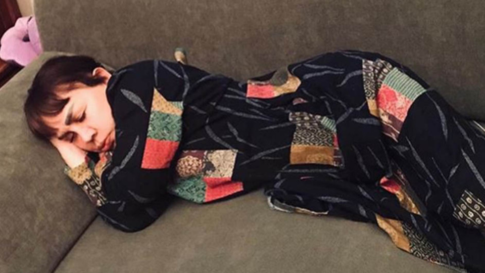 'Minik serçe' uyuya kaldı