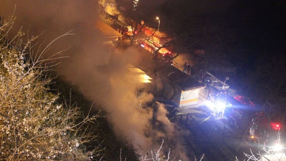 Sarıyer Midyeciler Çarşısı'nda patlama