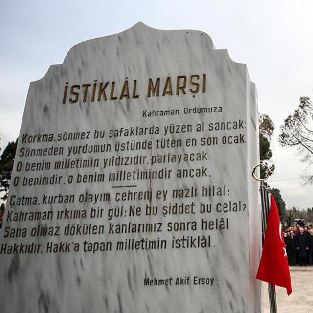 ABD Büyükelçiliği'nden İstiklal Marşı mesajı!