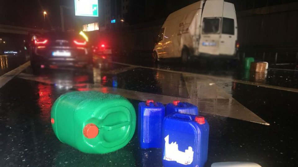 Beşiktaş'ta zincirleme kaza: 1 yaralı