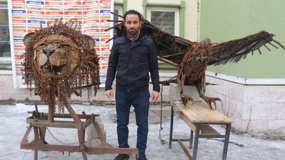 Hurdadan sanat eserine!