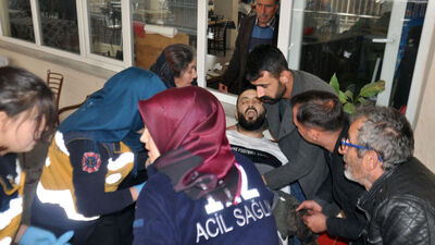 Yürek yakan an! Oğlunu kanlar içinde görünce...