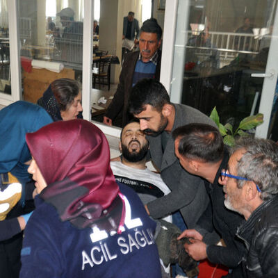 Yürek yakan an! Oğlunu kanlar içinde görünce...