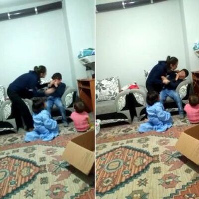 Üvey anne: "Kafanı kanatırım!"