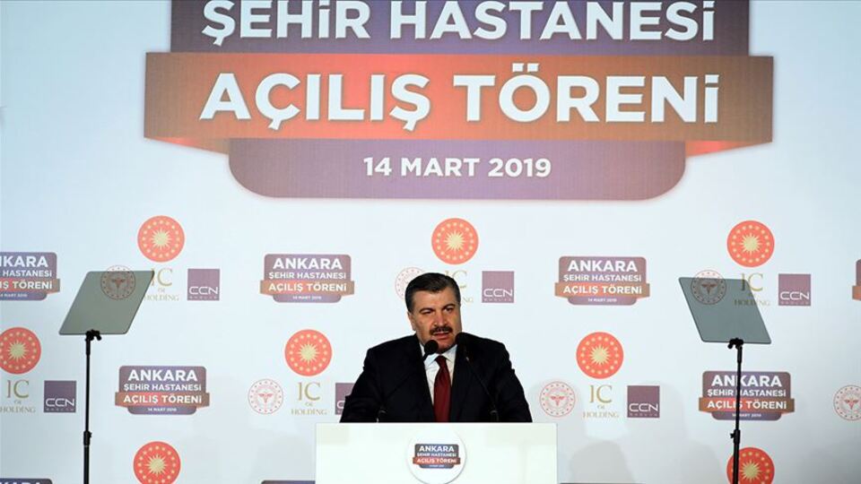 Avrupa'nın 1'inci en büyük hastanesi açıldı