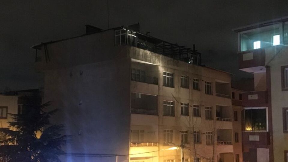 Pendik'te korkutan yangın